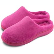Pupeez Girls Classic Terry Clog Slippers