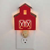 Slickblue Red Barn Night Light - Box of 4