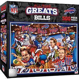 MasterPieces 500 Piece Sports Jigsaw Puzzle for Adults - NFL Buffalo Bills All-Time Greats - 15x21