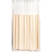 Carnation Home Fashions E" x tra Long "Window" Vinyl Shower Curtain - Ivory 72" x 84"