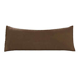 PiccoCasa Body Pillow Case, Microfiber Pillowcases Weave for 90 GSM Ployester, Soft Full Replacement Covers for Body Pillows Body(20x60) Brown