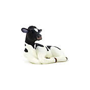 MOJO Holstein Calf Lying Down Animal Figure 387082