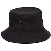 Okuna Outpost Beach Bucket Hat for Women and Men (Black, One Size)