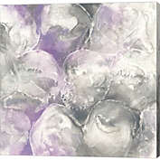 Great Art Now Amethyst Circles II by Chris Paschke 12-Inch x 12-Inch Canvas Wall Art
