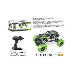 Nutcracker Factory 13.5" Remote Control 1 18 Scale Graffiti Crawler Climbing Car with Charger