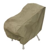 LB International 33" Brown Durable Outdoor Patio Chair Cover