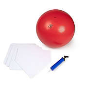 JumpOff Jo Kickball Set - Includes Large, Oversized Kickball, Bases, Ball Pump & 2 Needles