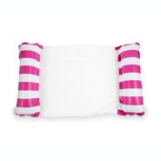 Inflatable Swimming Pool PVC Float Lounge, Pink   Multi-Purpose Water Hammock, Mesh Lounge Chair, Drifter, Saddle   Portable Sunbathing Pool Accessories