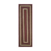 Home Spice Decor 22" x 72" Rectangular Highland Jute Braided Runner