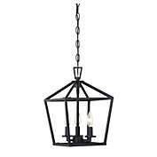Trade Winds Falmouth 3-Light Wire Cage Pendant