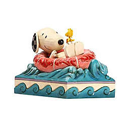 Enesco Peanuts Snoopy And Woodstock Float Away Figure