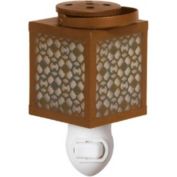 Scentsationals Home Fragrance Sitara Accent Wax Melt Warmer with 15 Watt Light Bulb for Home, Office, Bedroom and Living Room