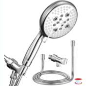 Kitcheniva 5&#39;&#39; Handheld High Pressure Shower Head 5-Setting