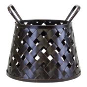 Melrose Decorative Candle Holder 10"D X 9"H Metal