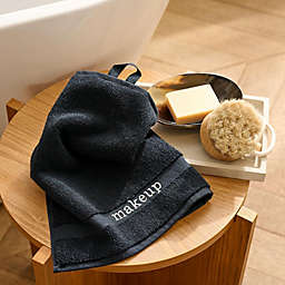 Standard Textile Home - Makeup Washcloth Set of 2, Black
