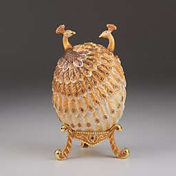 Keren Kopal Gold Peacocks Faberge Egg