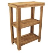 Cheungs Decorative Wood 3 Tier Side Table