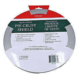 Kitchen Supply Pie Crust Shield 10 Inch, Non-stick