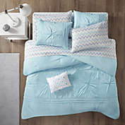 Comforter and Sheet Set Aqua/Twin