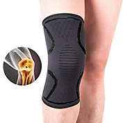 Stock Preferred Knee Pad in 1-Pc XL Black and Gray