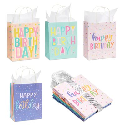 5x8cm Butterfly Shiny Gift Bag 65648 NARCISSI Gifts Bag 23x17 
