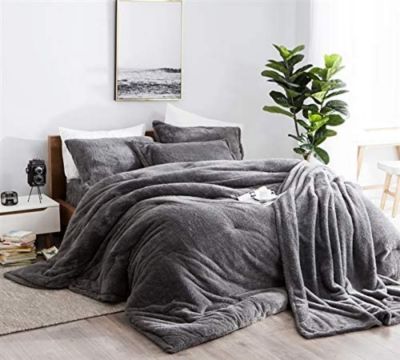 Dark Gray Comforter Bed Bath Beyond, Dark Grey King Size Bedspread