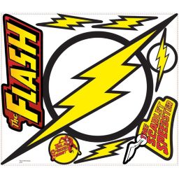 Roommates Decor Sticker Classic The Flash Logo Giant Wall Decals