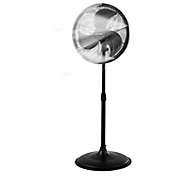 Slickblue 20 Inch Misting Fan 2100 CFM Outdoor Oscillating Cooling Pedestal Fan-Black