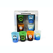 Mini Overwatch 4-pack Kitchen Shot Glass Set Featuring Heroes From Video Game  Symmetra, Mercy, Lucio, and Zenyatta Each Holds 2 Fluid Ounces