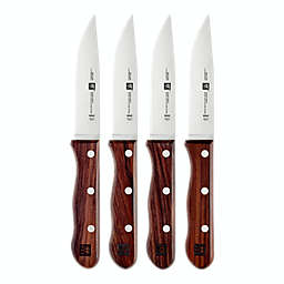ZWILLING 4-pc Steakhouse Steak Knife Set with Storage Case