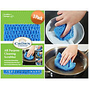 The Crown Choice All Purpose Cleaning Scrubber Dish Cloth   No More Odors from Sponges