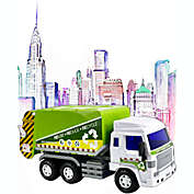BIG DADDY - City Workers Construction & Emergency Big Truck Series - Green Garbage Truck