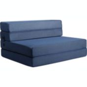 Milliard Tri-Fold Foam Folding Mattress and Sofa Bed - Twin XL 78x38x4.5 Inch