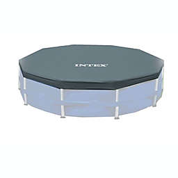 Intex 12 Foot Round Above Ground Swimming Pool Cover, (Pool Cover Only)
