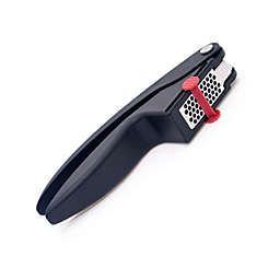 Starfrit - Garlic Press with Scraper and Removable Grid, Black