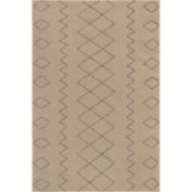 nuLOOM Geometric Easy-Jute Machine Washable Area Rug