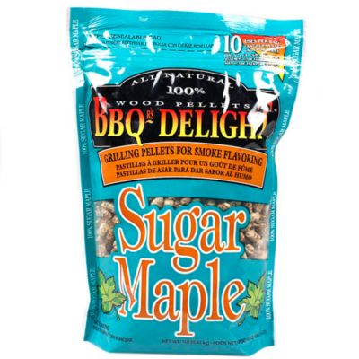 BBQr's Delight Sugar Maple Pellet Blend 1lb Grilling Smoking Pellets All Natural