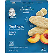 Gerber Teethers Gentle Teething Wafers, Banana Peach, 1.7 OZ
