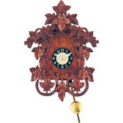 Alexander Taron 8" Engstler Battery-Operated Mini Cuckoo Wall Clock with Music and Chimes