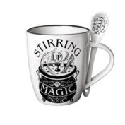 Alchemy Of England Decorative Stirring Up Magic Mug & Spoon Set