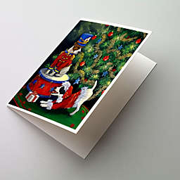 Caroline's Treasures Jack Russell Christmas My Gift Greeting Cards and Envelopes Pack of 8 7 x 5