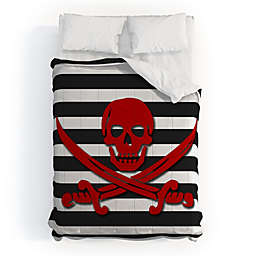 Deny Designs Lara Kulpa Red Pirate Comforter