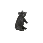 Cheungs Decorative Cast Iron Sitting Pig