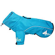 Pet Life Dog Helios Extreme Softshell Performance Fleece Dog Coat (Blue-Medium)