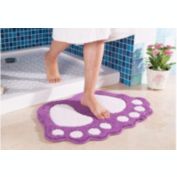 Kitcheniva Purple Large, Absorbent Soft Bath Mat Bathroom Shower Rug Floor Carpet Non Slip