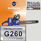 Farmertec 50.2cc HolzfformaÂ&reg; Blue Thunder G260 Gasoline Chain Saw Power Head