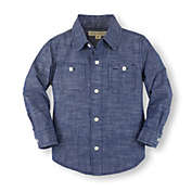 Hope & Henry Boys&#39; Long Sleeve Chambray Button Down Shirt, Infant, 6-12 Months