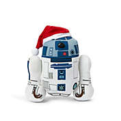 Stuffed Star Wars Plush - 9-inch Talking Santa R2D2 Doll - Memorable Droid Movie Plushie - Toy for Toddlers, Kids, and Adults - Licensed Disney Item