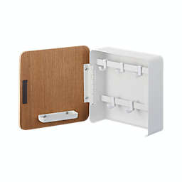 Yamazaki Home Rin Magnetic Key Cabinet - Steel + Wood