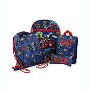 Blaze and the Monster Machines Boys 16&quot; Backpack 5 piece School Set
